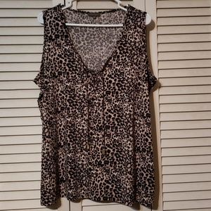 Leopard Print Tank Top